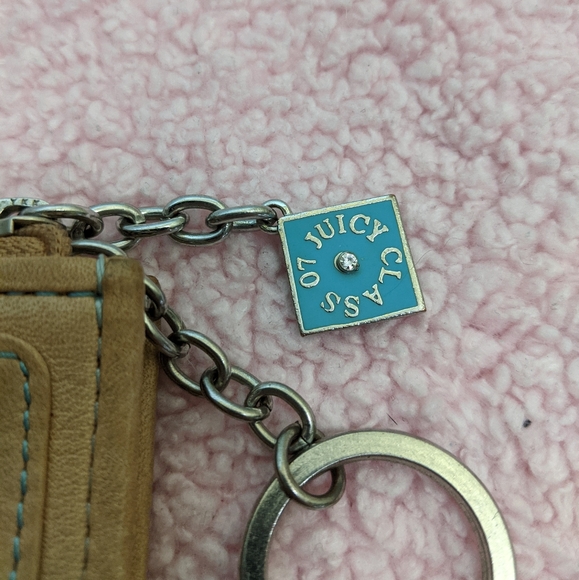 Vintage Juicy Couture Class Of Juicy 2007 Tan Brown Leather Wallet - Picture 8 of 9